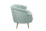 Диван ракушка для гостиниц Pearl Triple Green №2