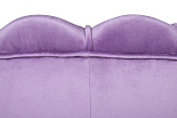 Низкое кресло ракушка Pearl Purple №4