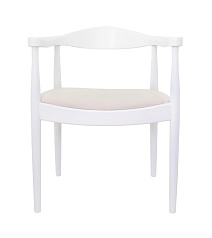 Венский стул с подлокотниками Carlo White