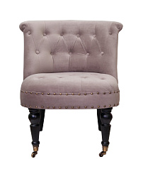 Низкое кресло Aviana Taupe Velvet в Санкт-Петербурге