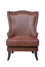 Кожаное кресло каминное Chester Brown V2