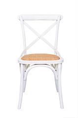 Стул ретро Cross Back White
