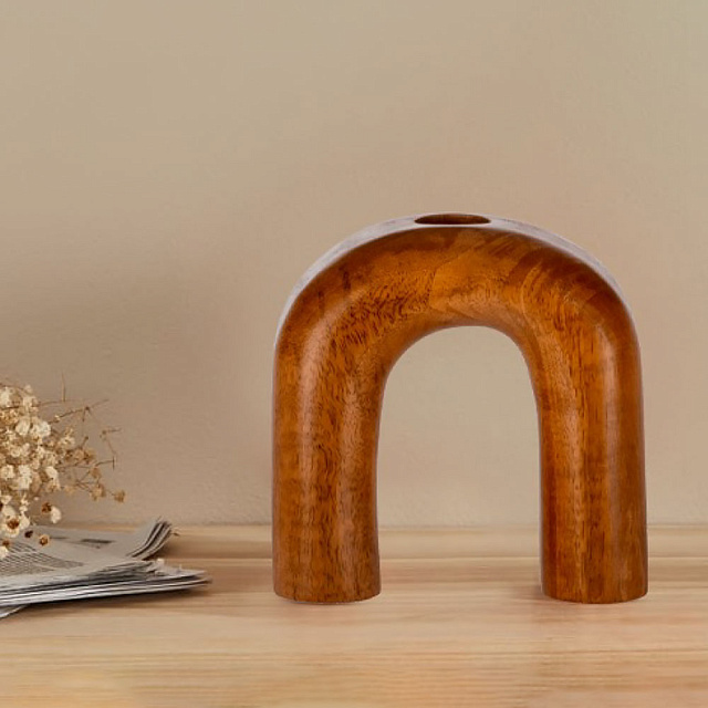 421269 Ваза декоративная MELOBODY, L150, B75, H150, дерево в Санкт-Петербурге 421269 Ваза декоративная MELOBODY, L150, B75, H150, дерево