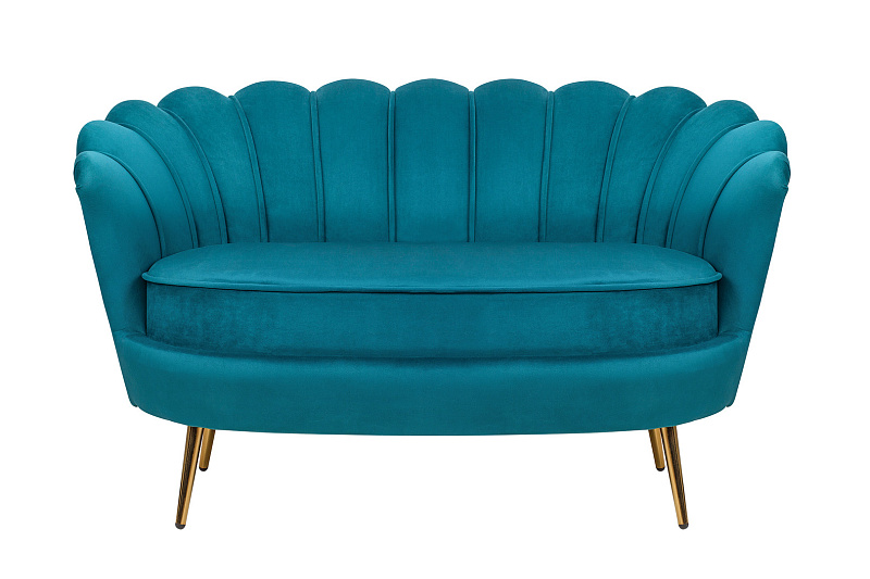 Диван ракушка Pearl Double Marine Velvet в Санкт-Петербурге Диван ракушка Pearl Double Marine Velvet