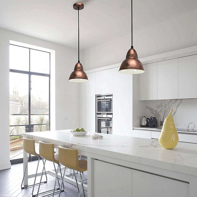 49235 Подвес TRURO, 1х60W (E27), ?155, H1100, сталь, медный состаренный в Санкт-Петербурге 49235 Подвес TRURO, 1х60W (E27), ?155, H1100, сталь, медный состаренный