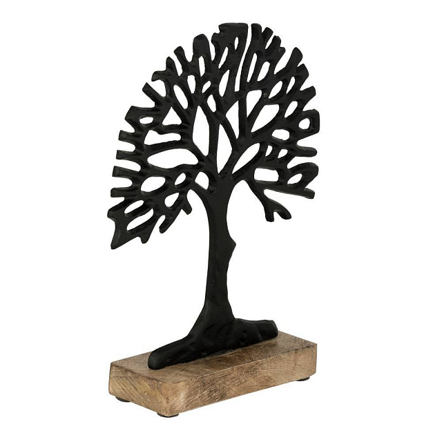427564 Фигурка дерево KEMAMAN L170, B50, H220 алюминий, дерево черный, натуральный в Санкт-Петербурге 427564 Фигурка дерево KEMAMAN L170, B50, H220 алюминий, дерево черный, натуральный