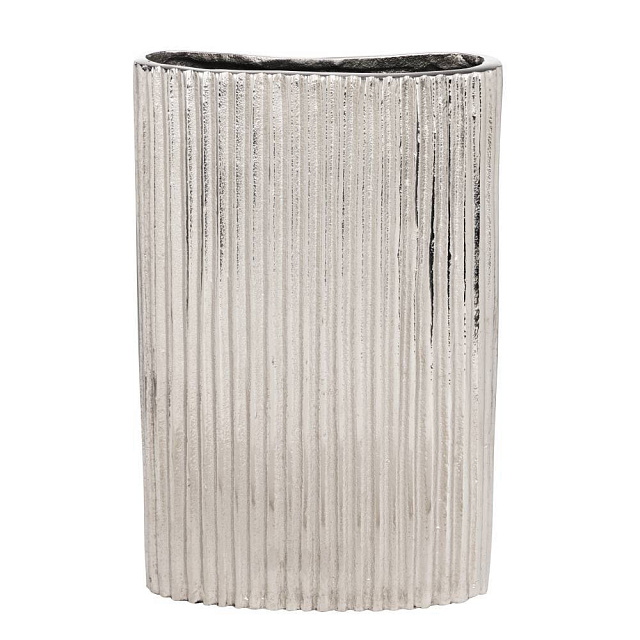 421452 Ваза декоративная NOSIMARO, L190, B60, H300, металл, никель в Санкт-Петербурге 421452 Ваза декоративная NOSIMARO, L190, B60, H300, металл, никель
