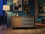 Комод "Бруни (Bruni)" с ящиками и дверкой арт BR-02/7005 №2
