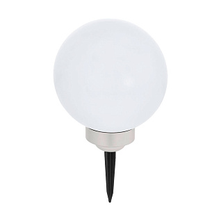 48725 Светильник-шар на солнечной батарее, ?200 RGB+белый