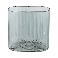 421366 Ваза декоративная SEPATONG, L180, B80, H180, стекло, мятно-зеленый