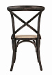 Стул Cross Back Black Brush №3