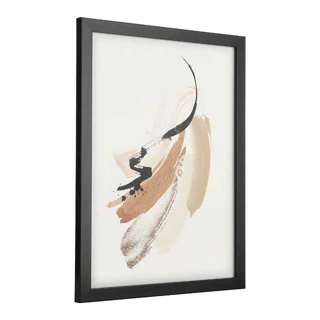 423024 Картина ROBERVAL, L330, B16, H430, пластик, стекло, черный, белый в Санкт-Петербурге 423024 Картина ROBERVAL, L330, B16, H430, пластик, стекло, черный, белый