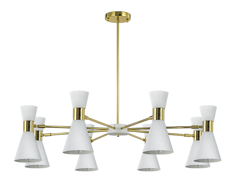 Люстра Elisium 8 White