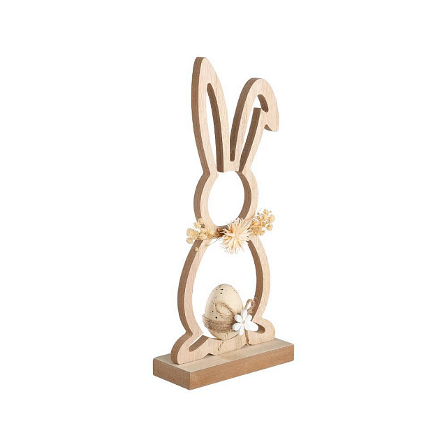 427849 Статуэтка Заяц BALMAHA, L120, B50, H270, дерево, натуральный, бежевый в Санкт-Петербурге 427849 Статуэтка Заяц BALMAHA, L120, B50, H270, дерево, натуральный, бежевый