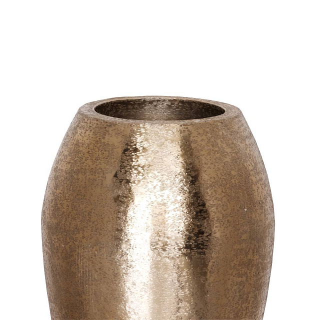 421194 Ваза декоративная MIYAZAKI. H610, алюминий, золотой