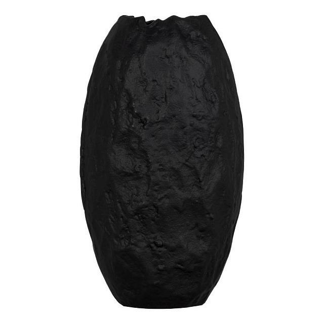 421289 Ваза декоративная VOHEMAR, L165, B100, H310, алюминий, черный
