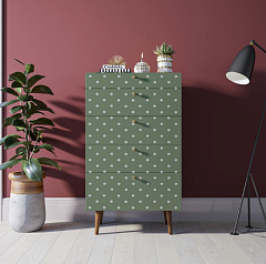 Комод высокий "Berber" принт 12 арт BB10/Print_12