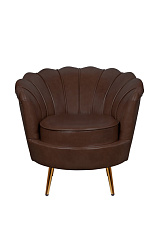 Низкое кресло ракушка Pearl Brown V2