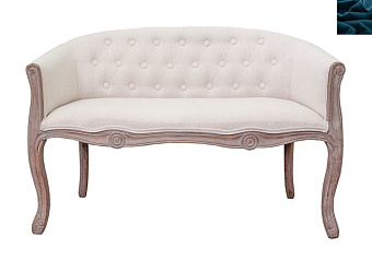 Двухместный диван Kandy Double Beige цвет синий