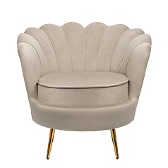 Низкое кресло ракушка Pearl Taupe в Санкт-Петербурге