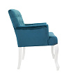 Классическое кресло Deron Blue and White №1