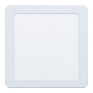 99163 Светодиодный встраиваемый светильник FUEVA 5, 11W (LED), 166х166, ET26, 1350lm, 3000K, сталь, белый