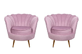 Комплект кресел ракушка Pearl Pink №0