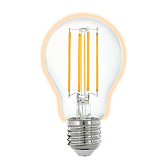 Светодиодная филаментная лампа CONNECT A60, 6W (LED) 2700K, 806lm, прозрачный