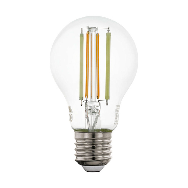 Лампа светодиодная CONNECT А60, 1x6W(E27), 2200-6500К, 806lm, прозрачн