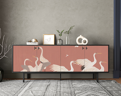 Комод с четыремя дверками "Эмерсон (Emerson)" арт EM01/Art16