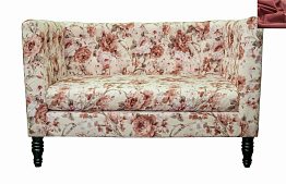 Диван современный Rose Flower красный в Санкт-Петербурге