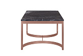 Журнальный столик прямоугольный Aron Marble-Cu №2