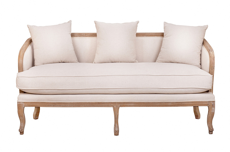 Диван ретро Nora бежевый