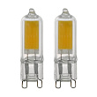 Светодиодная лампа COB, 2х3W (G9), 4000K, 200lm, 2 шт. в комплекте №0