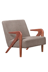 Кресло коричневое современное Arrow BR V2