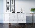 Комод "Andersen" на 6 ящиков арт AN06WH