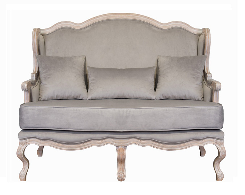 Двухместный дизайнерский диван Brody Double grey в Санкт-Петербурге Двухместный дизайнерский диван Brody Double grey