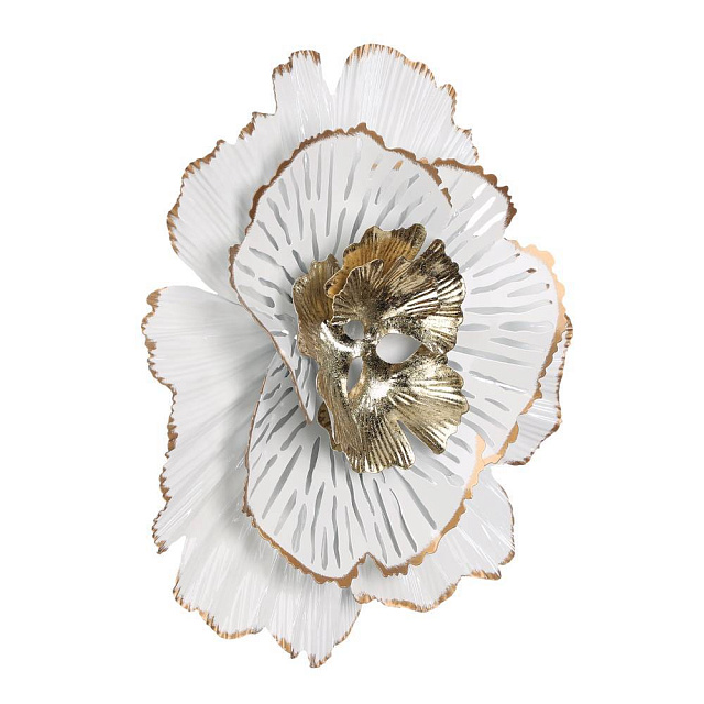 426006 Панно CHIKUMA, L320, H330, сталь, белый, цвет золотой в Санкт-Петербурге 426006 Панно CHIKUMA, L320, H330, сталь, белый, цвет золотой