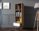 Узкий стеллаж "Bruni white" арт BR26WH №1