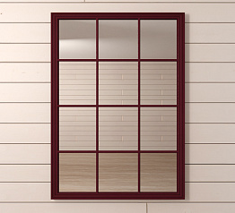 Зеркало "Florence" бордо арт 201-10RETG