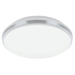 Светодиод настенно-потолочн свет-к PINETTO, 18W(LED), сталь, белый, пластик, белый, хром