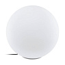 Уличный напольный светильник MONTEROLO-Z, E27, 1X9W, IP65, H600, ?600, пластик, белый