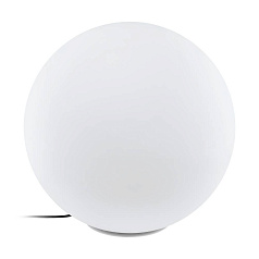 Уличный напольный светильник MONTEROLO-Z, E27, 1X9W, IP65, H600, ?600, пластик, белый