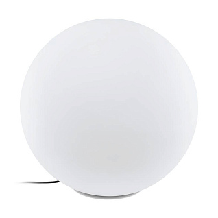 Уличный напольный светильник MONTEROLO-Z, E27, 1X9W, IP65, H600, ?600, пластик, белый