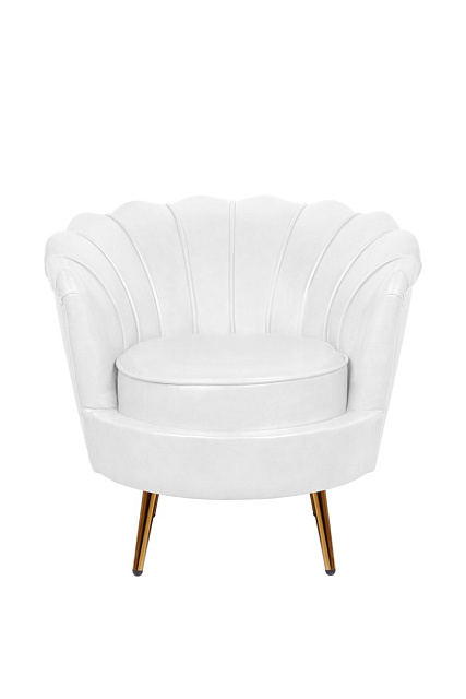 Низкое кресло ракушка Pearl White в Санкт-Петербурге Низкое кресло ракушка Pearl White