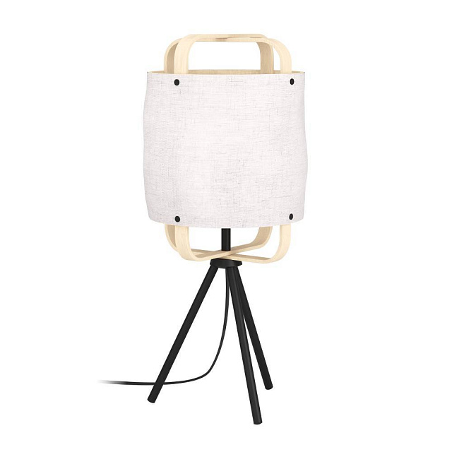 43934 Настольная лампа SURFLEET, 1X40W (E27), H515, сталь, черный / дерево, текстиль в Санкт-Петербурге 43934 Настольная лампа SURFLEET, 1X40W (E27), H515, сталь, черный / дерево, текстиль