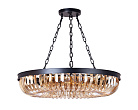 Люстра Terra Black Amber D80 №1