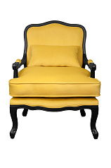 Мягкое кресло ретро Nitro Yellow V3