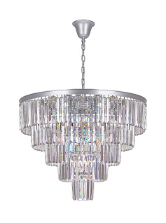 Люстра Odeon 5 Rings Silver