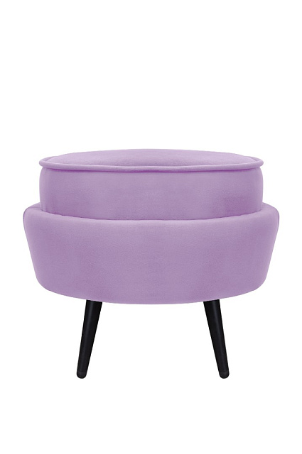 Пуф Pearl Adorn Purple на черных ножках в Санкт-Петербурге Пуф Pearl Adorn Purple на черных ножках